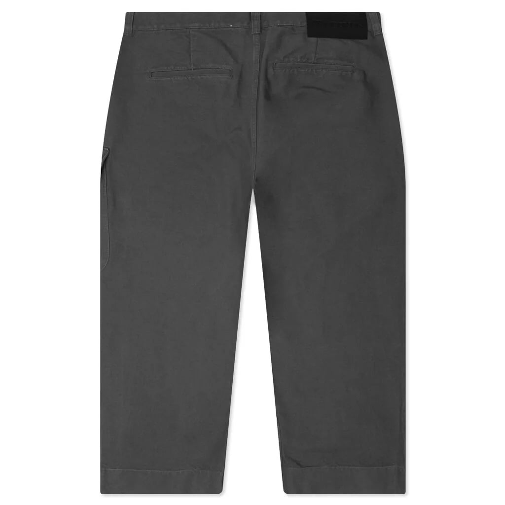Relaxed Cargo Trousers Grey