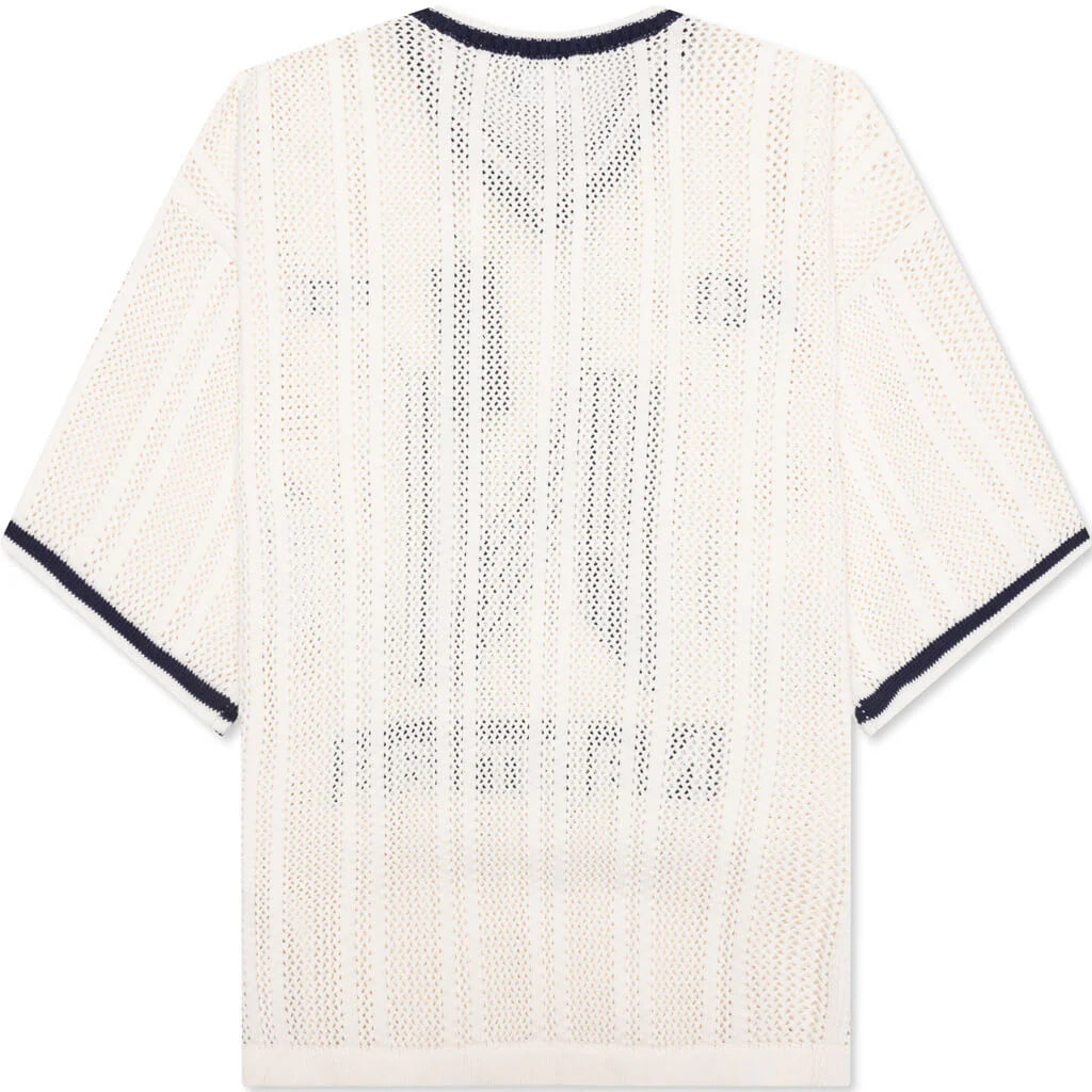 Knitted Tech N Football Shirt Ivory