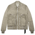 Bauhaus Flight Denim Bomber Jacket Sand