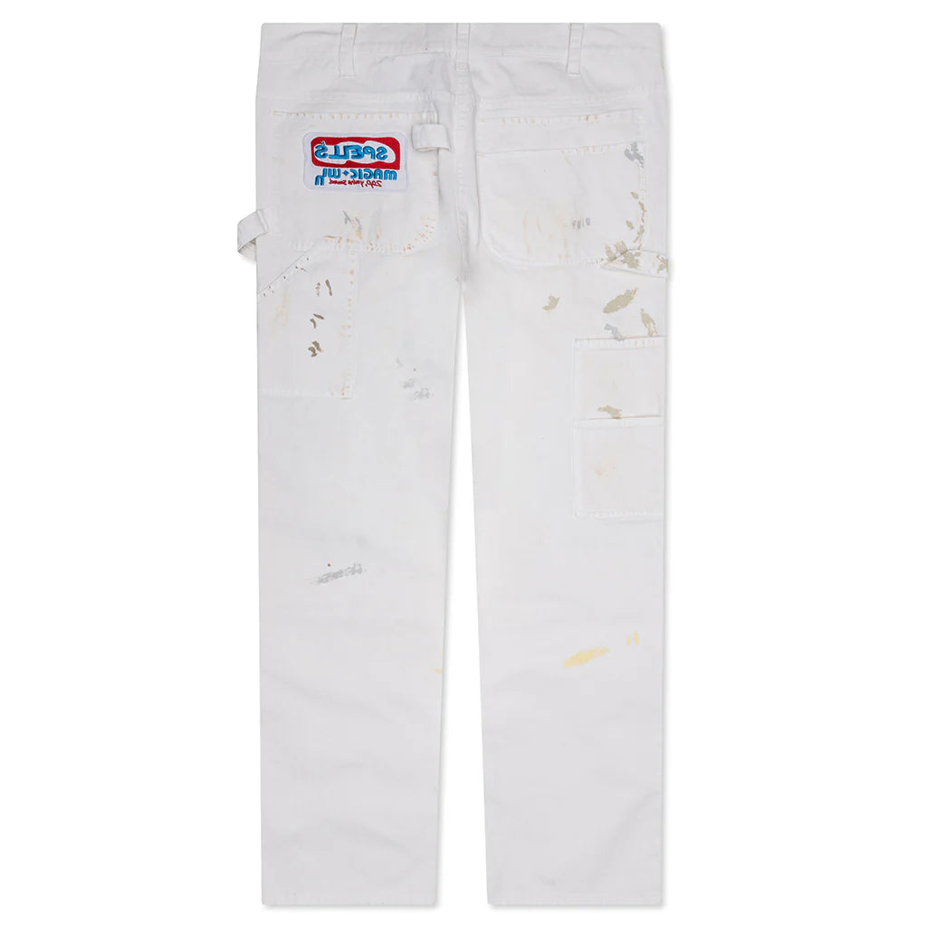 Spells Painter Pant White