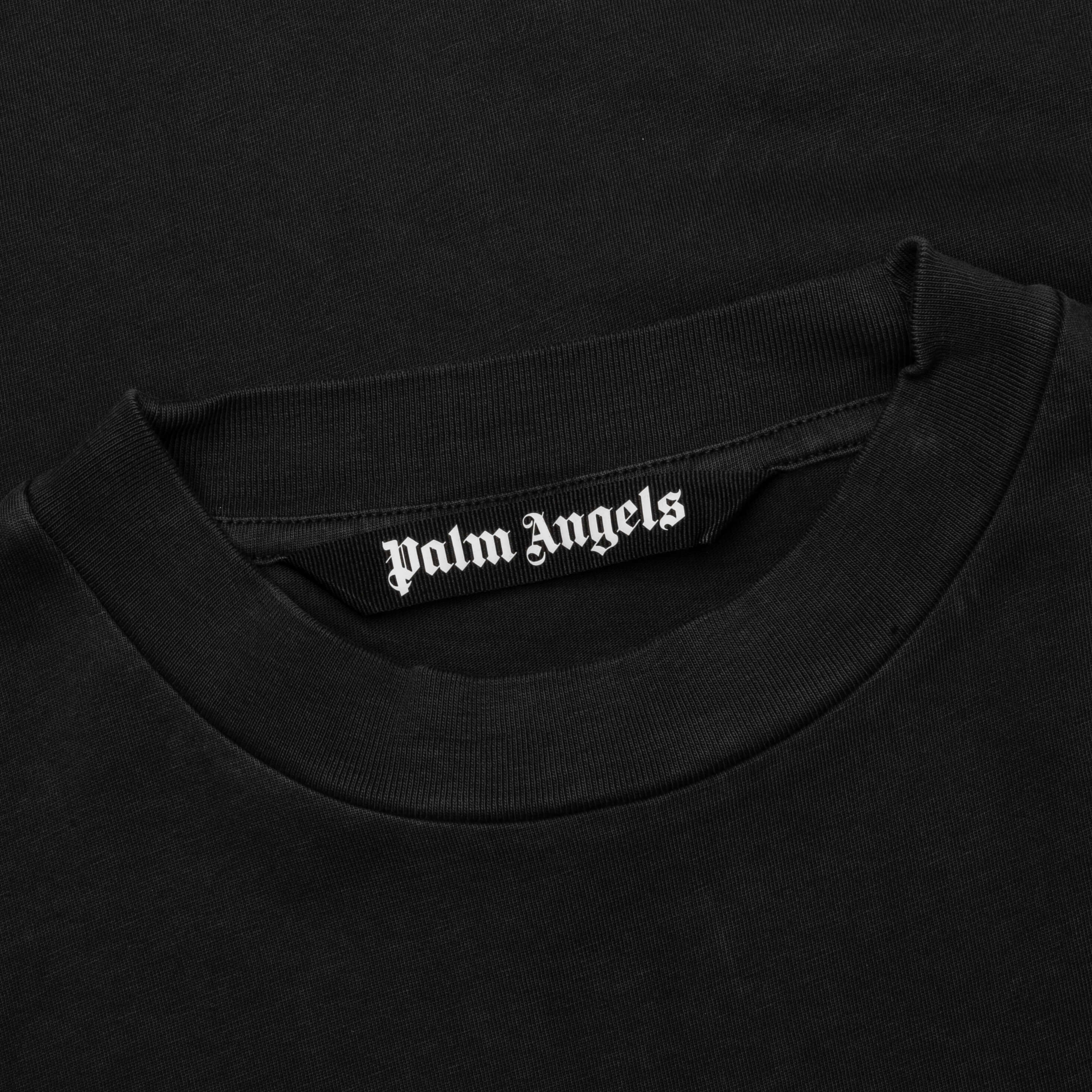 Burning Logo Tee Black Gold