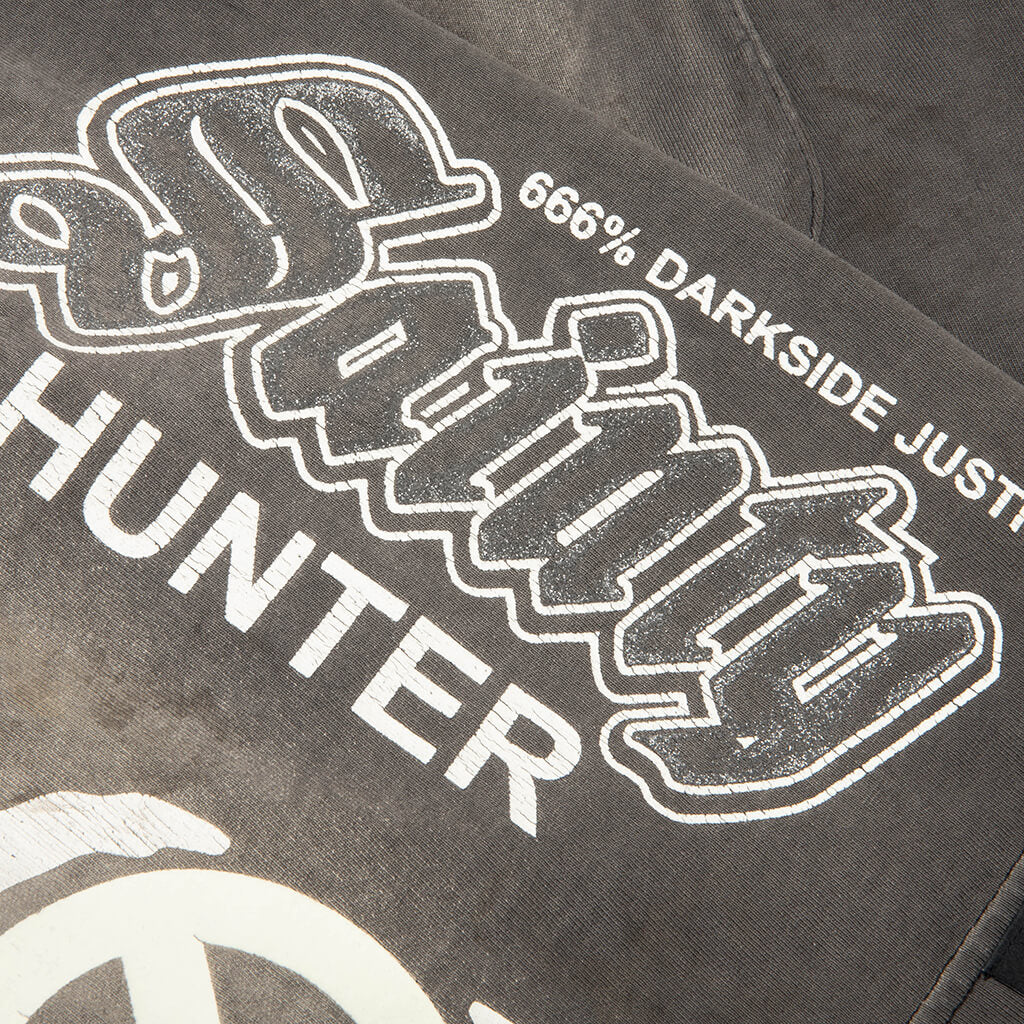 Saint M6 x Bounty Hunter Bone Cut Sew Shorts Charcoal