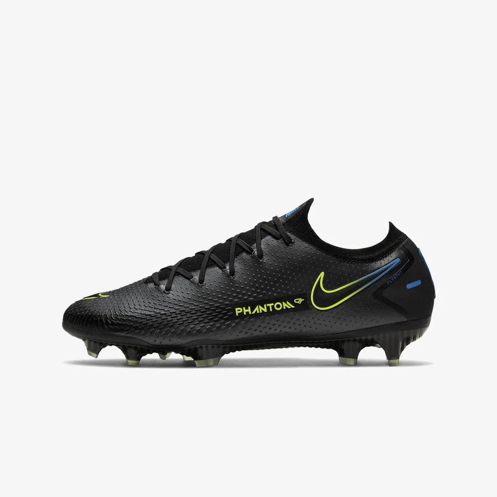Nike Phantom GT Elite FG Firm Ground Soccer Cleats Black Blue