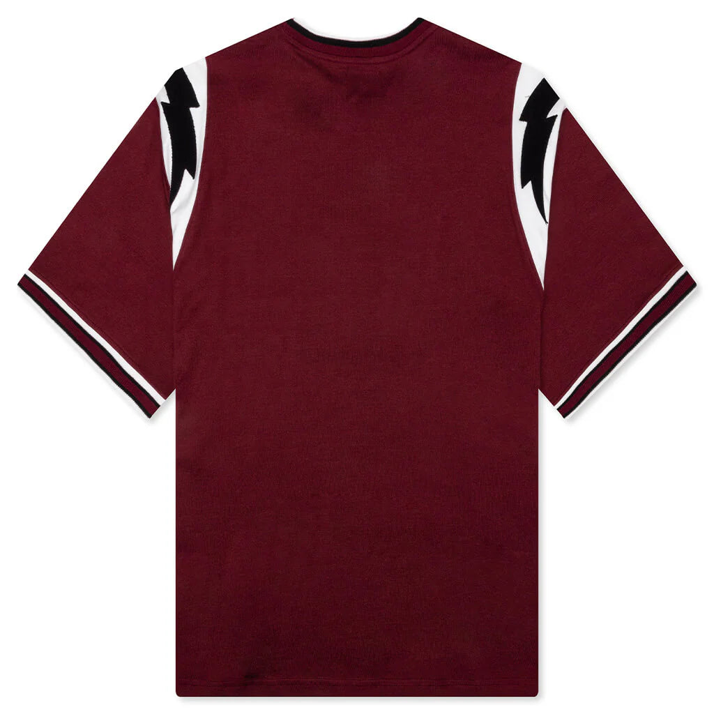 Rhude Lightning Jersey Red White