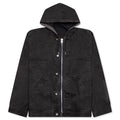 Denim Hoodie Gray