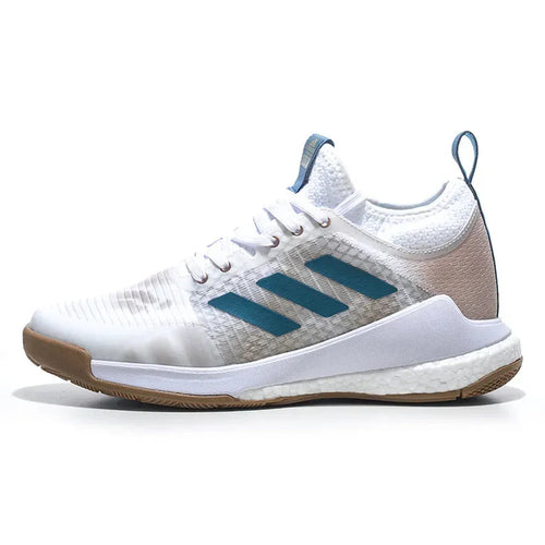 Tênis Adidas Crazyflight Mid Branco Bege