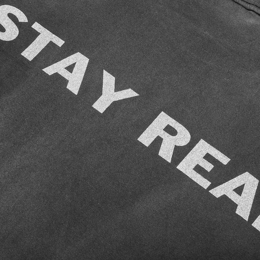 Saint Michael x Pay Money To My Pain Stay Real S S Tee Black