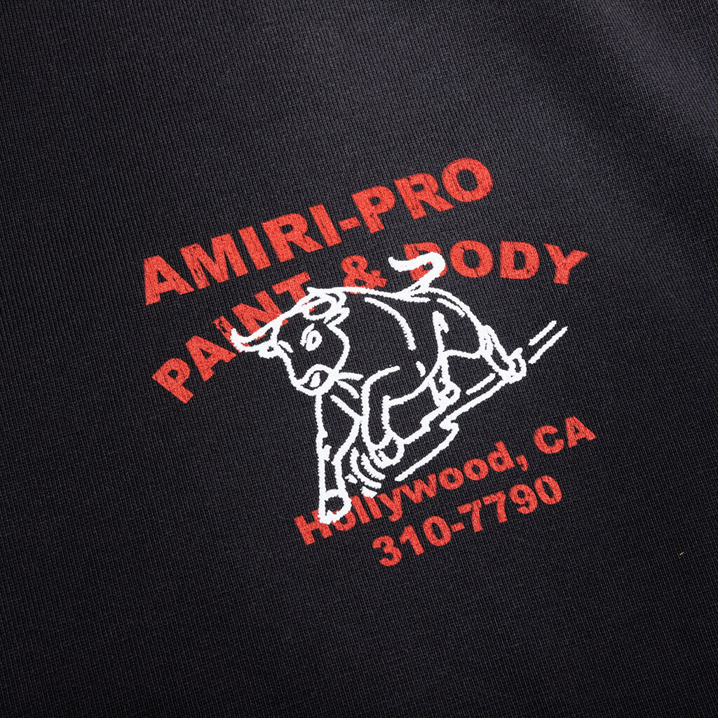 Amiri Bull Oversized Tee Black