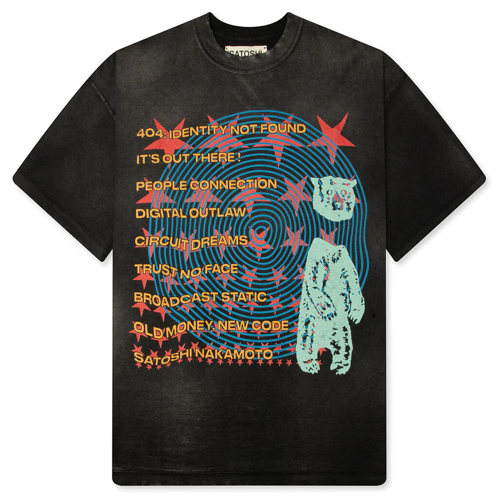 Overdrive Tee Washed Black