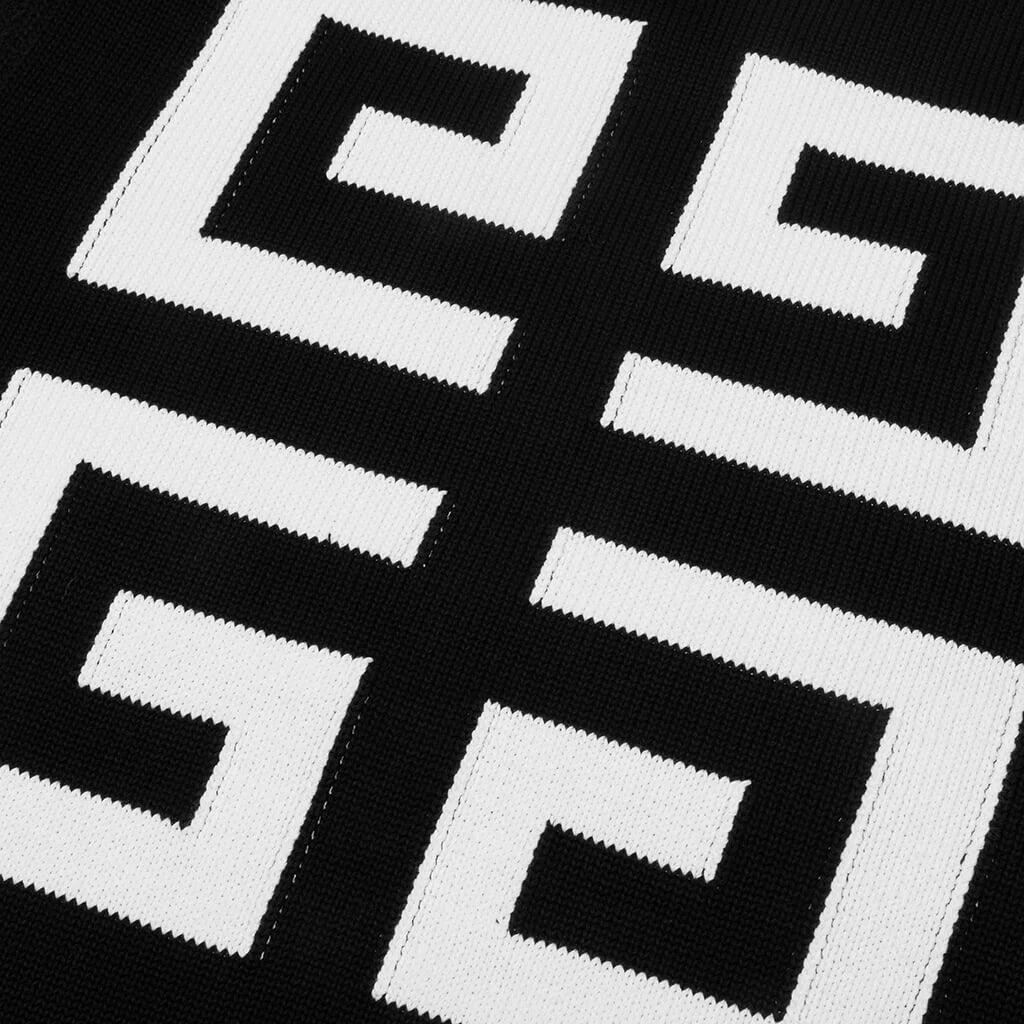 4G Crewneck Sweater Black