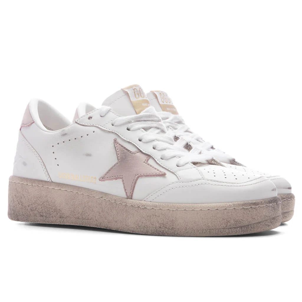 Womens Ball Star 2 White Pink