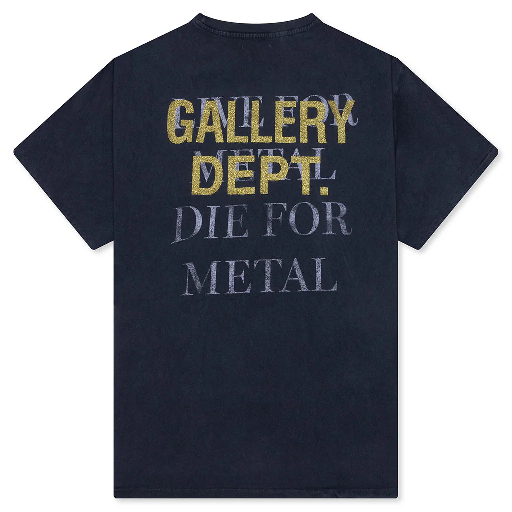 Live For Metal Tee Vintage Black