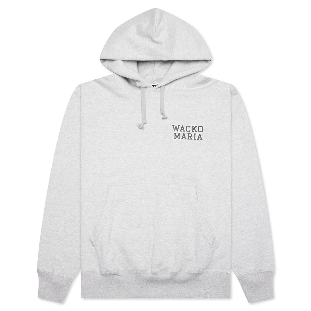 Heavyweight Pullover Hooded Sweatshirt Type 2 Gray