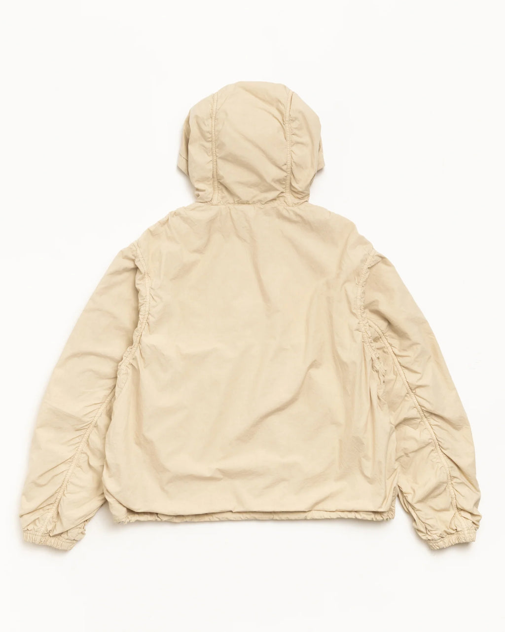 DOUBLE COTTON HOODED JACKET