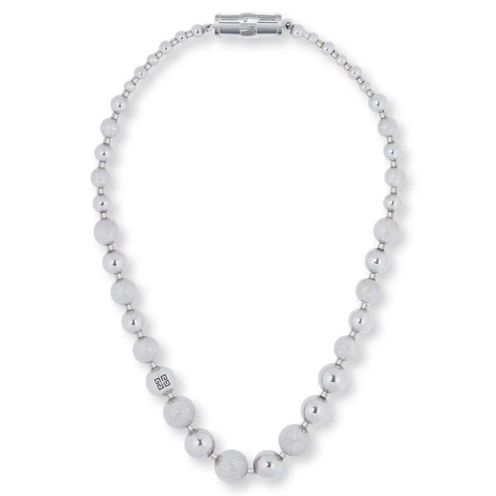 Chito Ball Chain Necklace Silvery