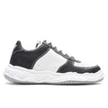 Wayne Low OG Sole Basket Leather Black White