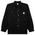 Cotton Canvas Coverall Black