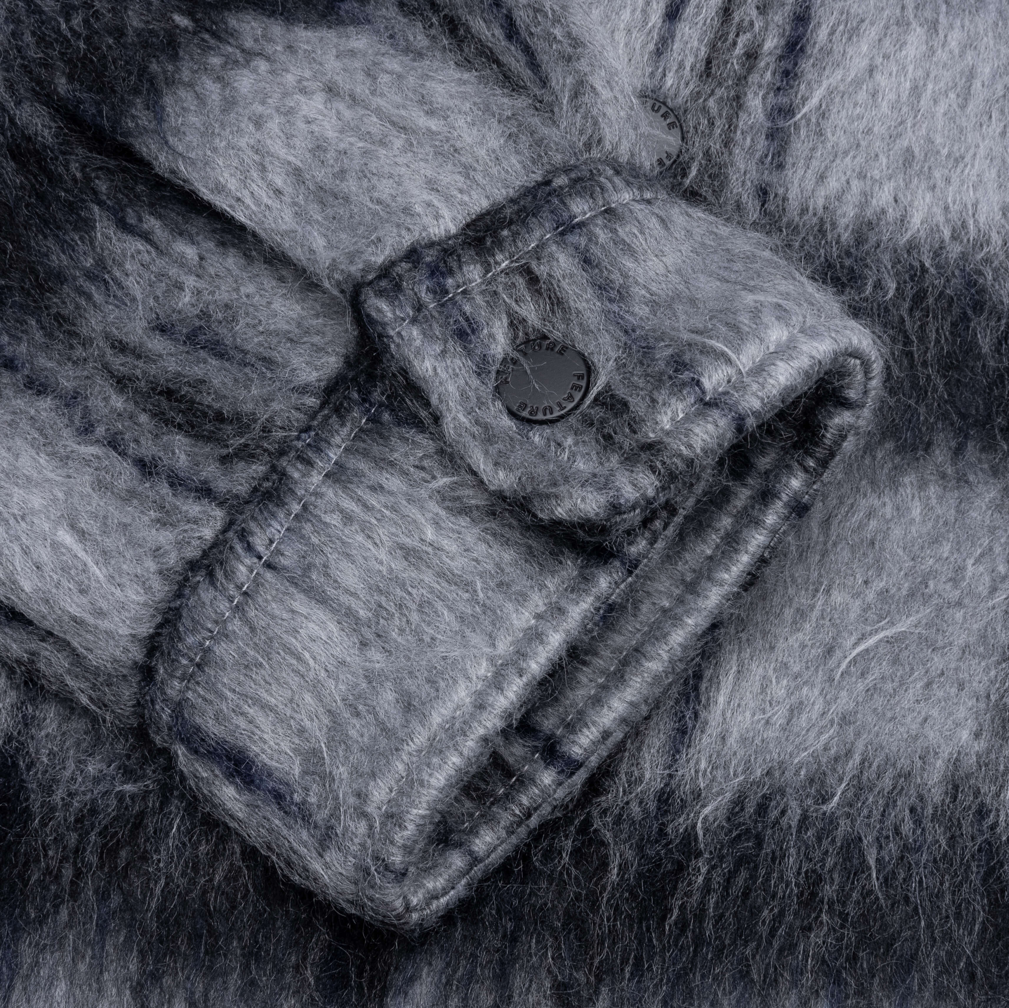 Mohair Flannel Black