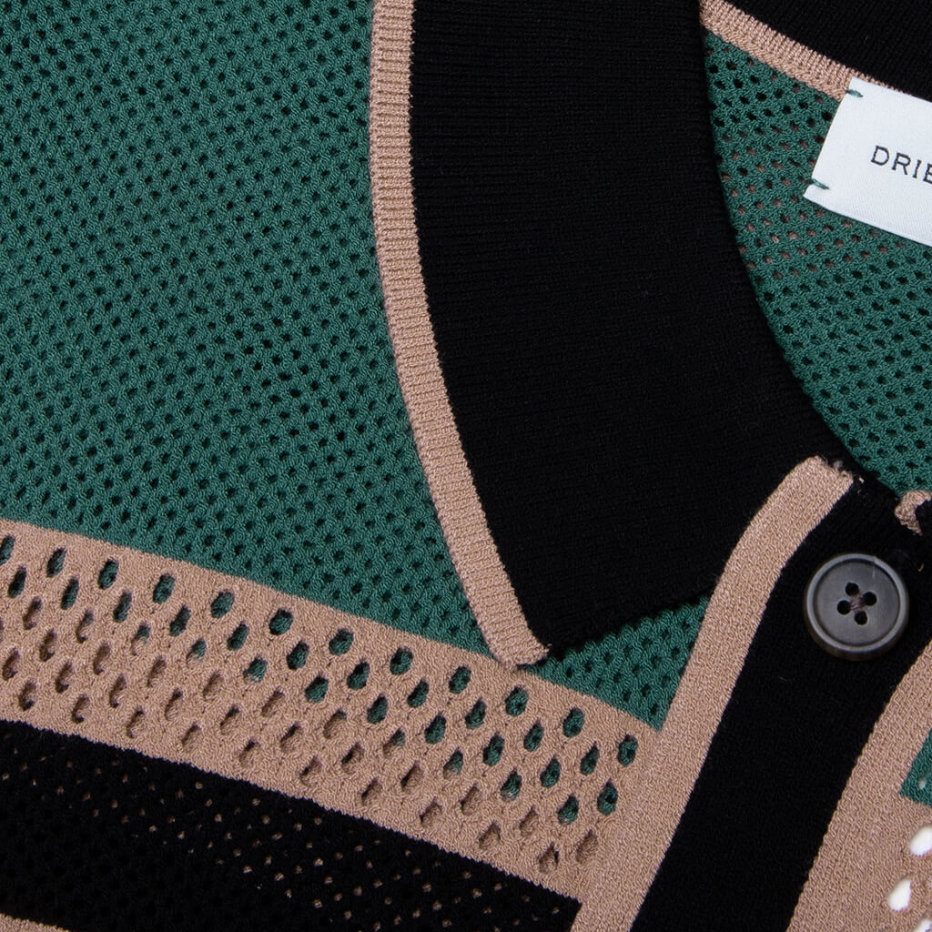 Mercy Stripe 3701 MK Polo Pine