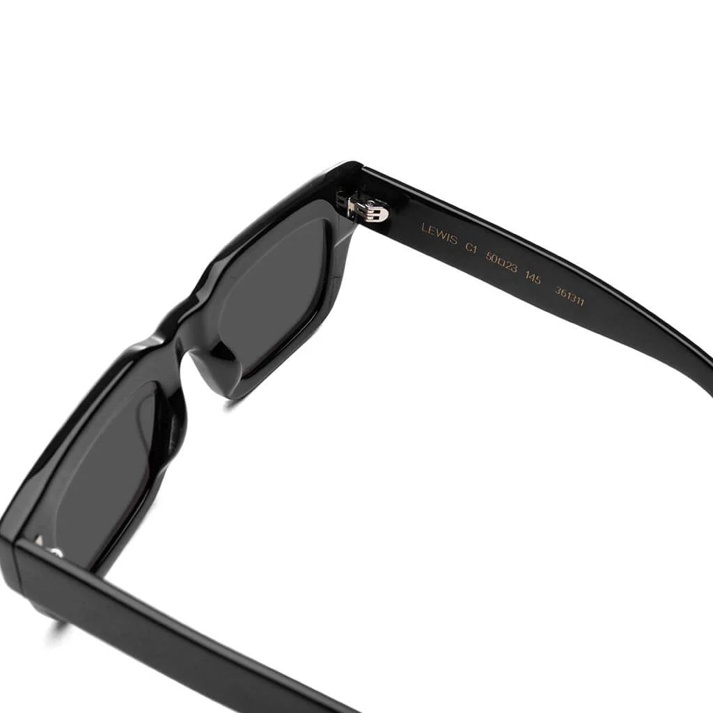 Lewis 50 Sunglasses Black