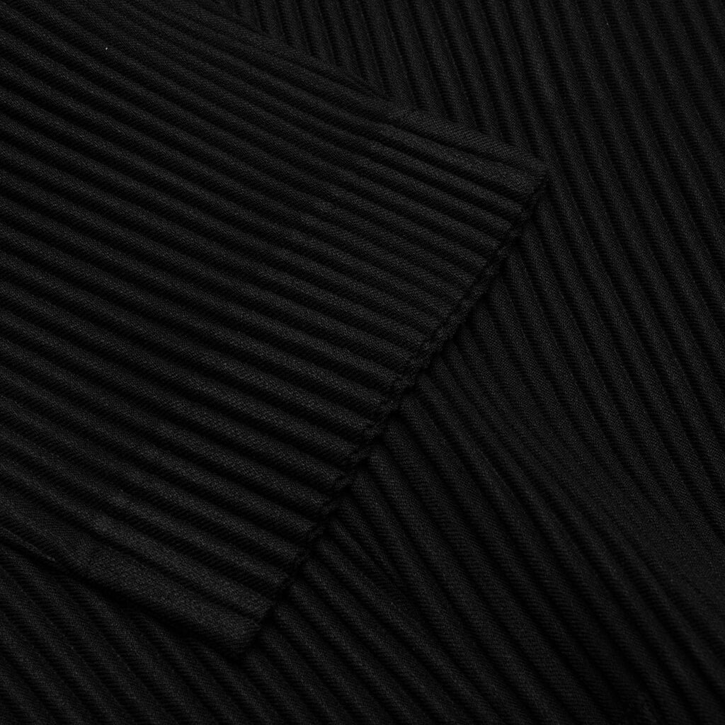 Wool Like Light Pants Black
