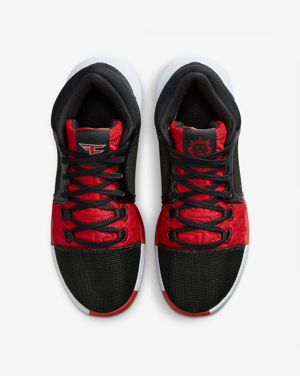 Tênis Nike Lebron Witness VIII Pretop Branco Vermelho