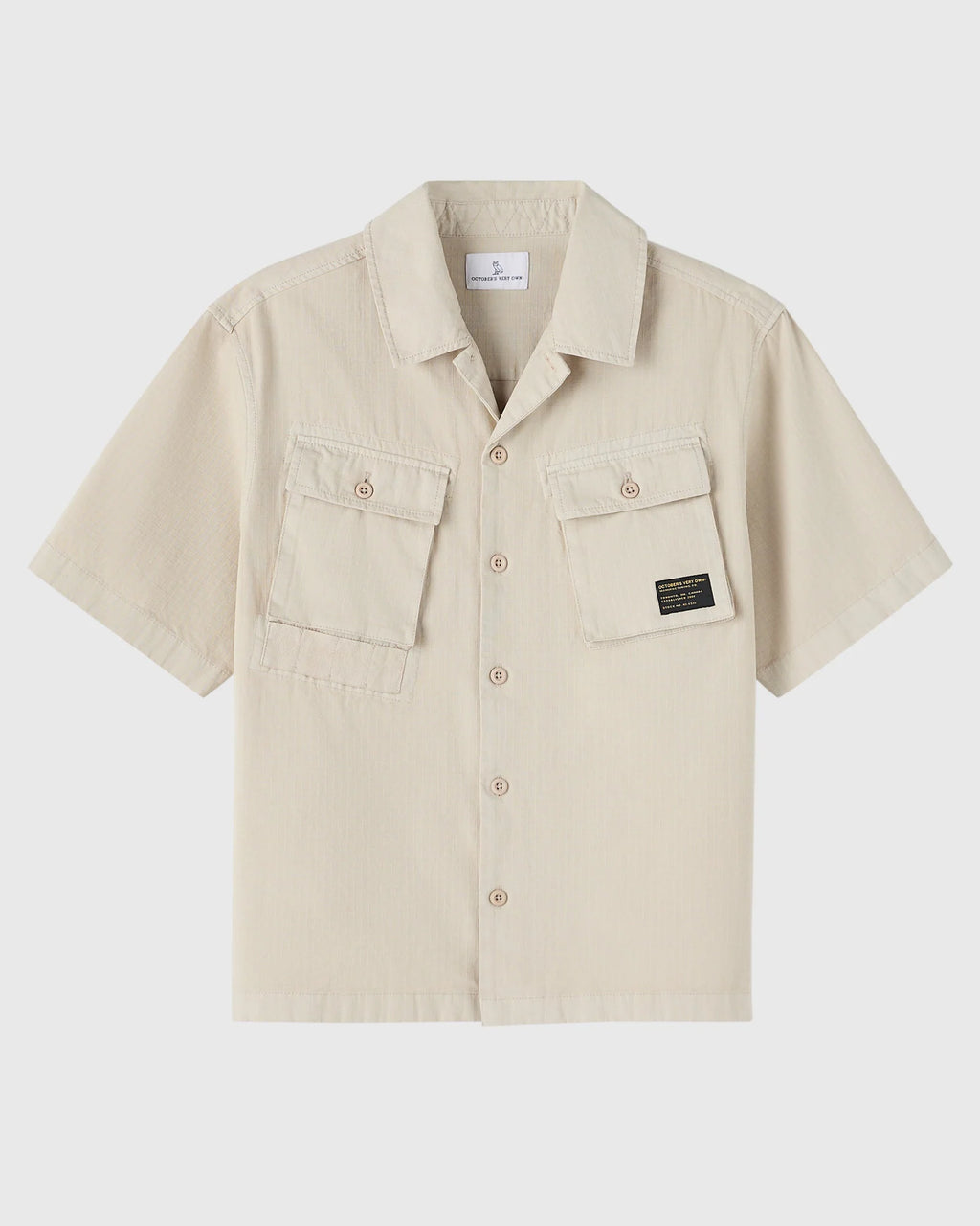 Linen Ripstop Camp Shirt