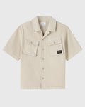Linen Ripstop Camp Shirt Sandstone