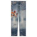 Varsity Tiger Straight Jean Vintage Indigo