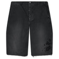 Broader Chino Crash Shorts Black