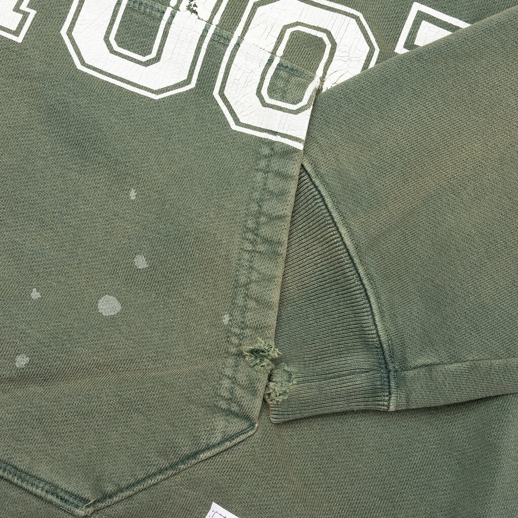 Savage Sweat Hoodie L S Green