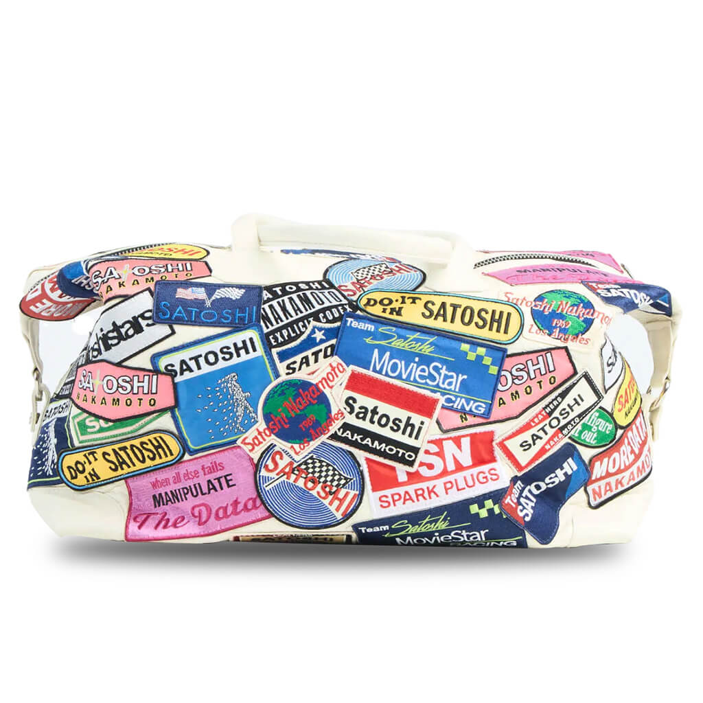 Codex Patch Weekender Bag White
