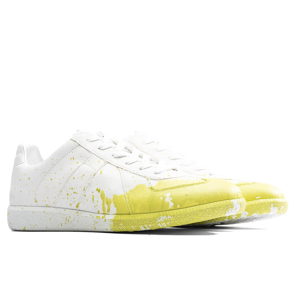 Paint Splatter Sneakers White Cedro