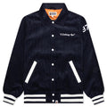 General Corduroy Varsity Jacket Navy