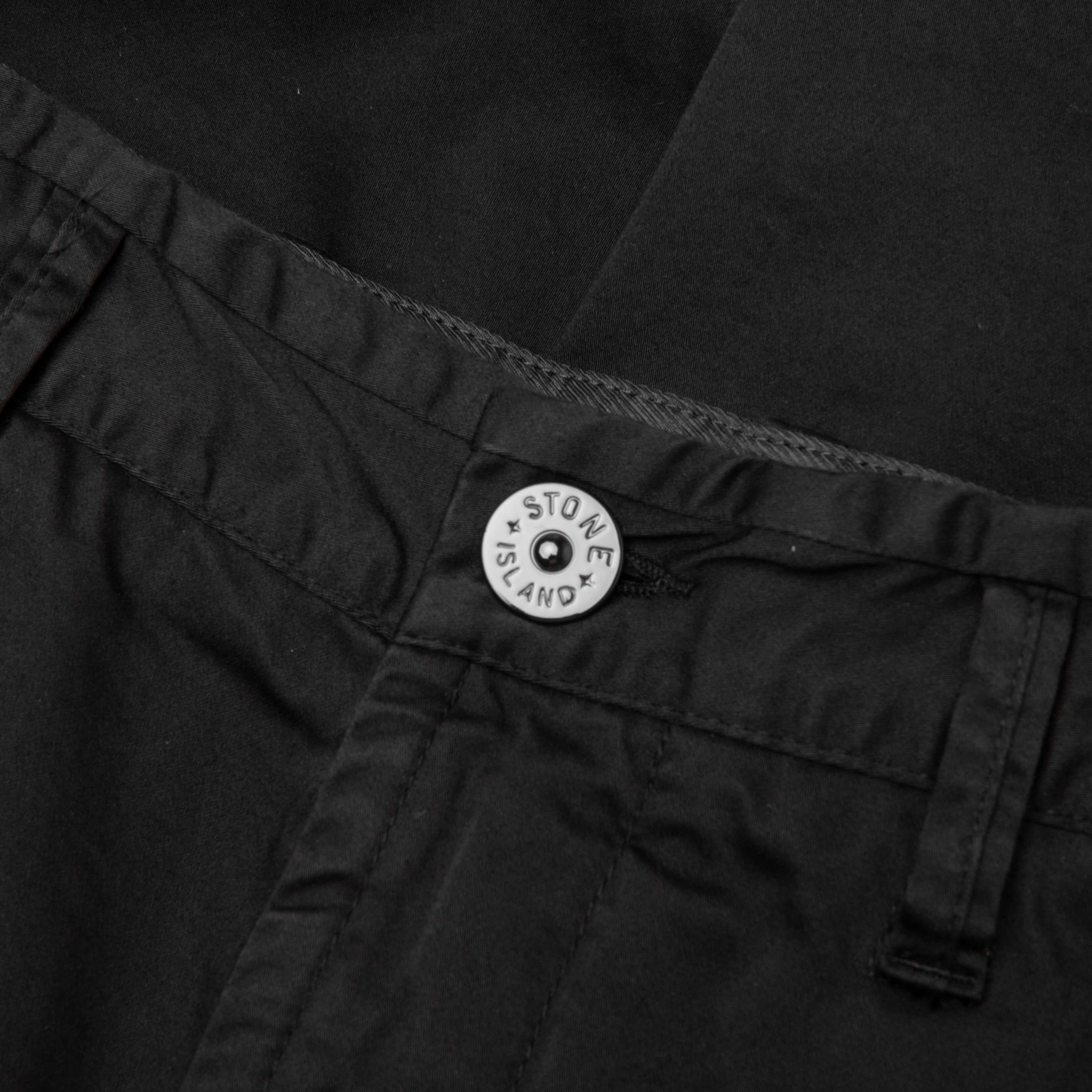 Regular Fit Pants Black