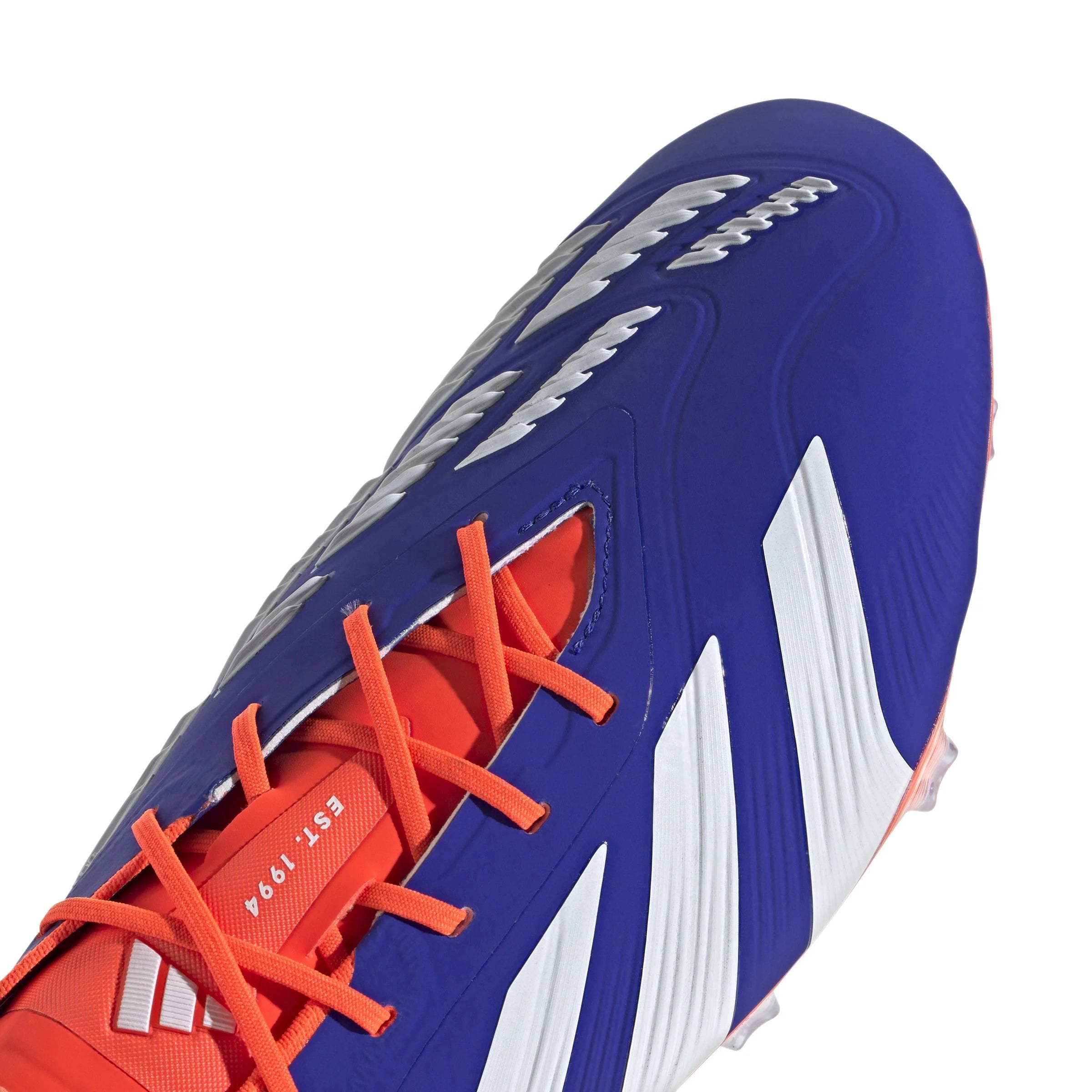 adidas Predator Elite FG Mens Firm Ground Soccer Cleats Lucid Blue White Solar Red