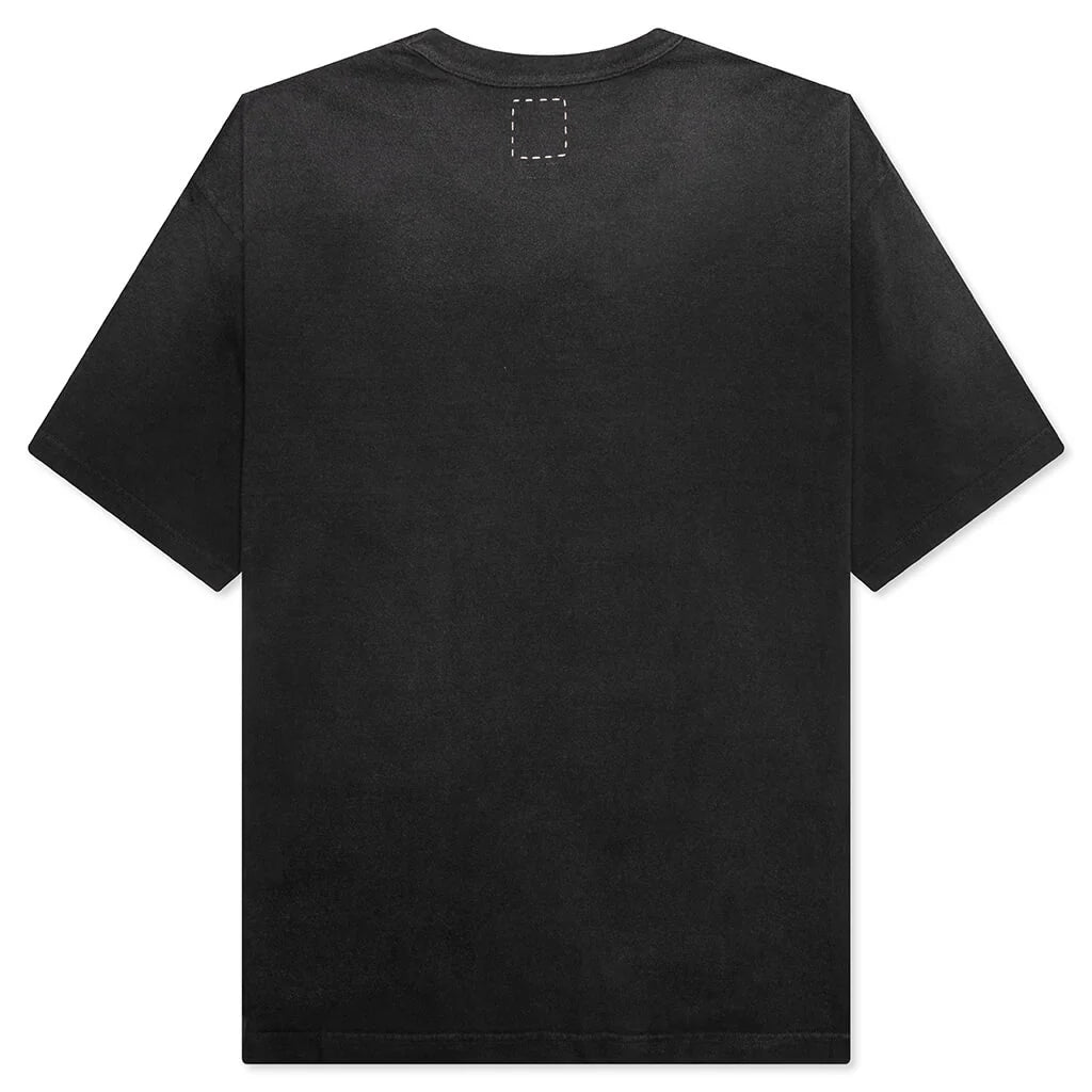 Jumbo Tee S S Crash Visvim Black