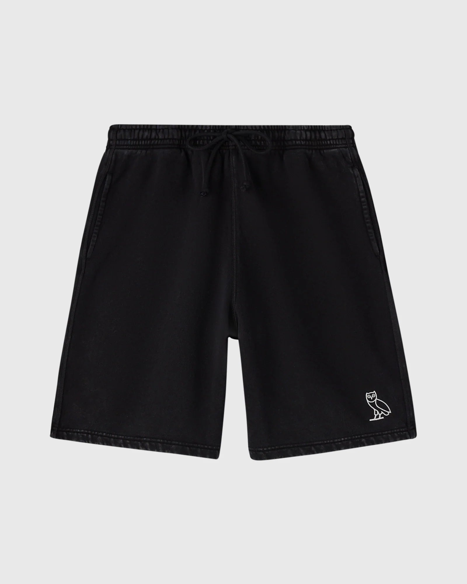 Muskoka Sweatshorts Garment Dyed Black