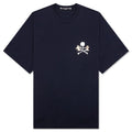 Navy Printed T Shirt Navy