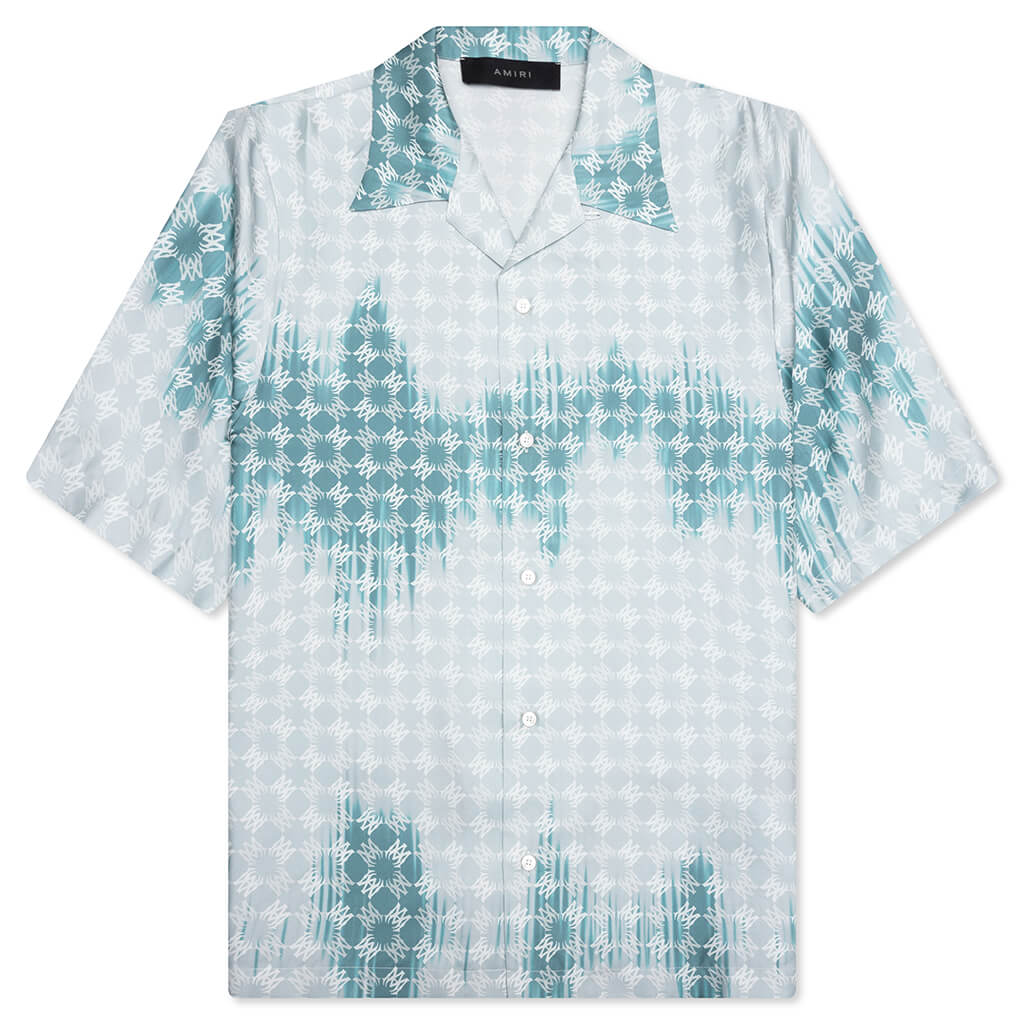 MA Quad Bleached Camp Shirt Marine