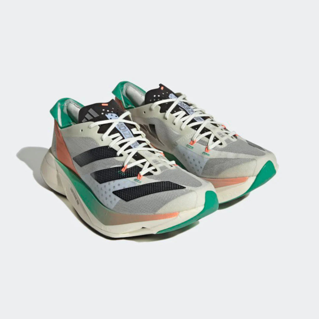 Adidas Adizero Adios Pro 3 Branco Preto Fusão Coral