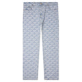 Jacquard Denim Jeans Washed Indigo