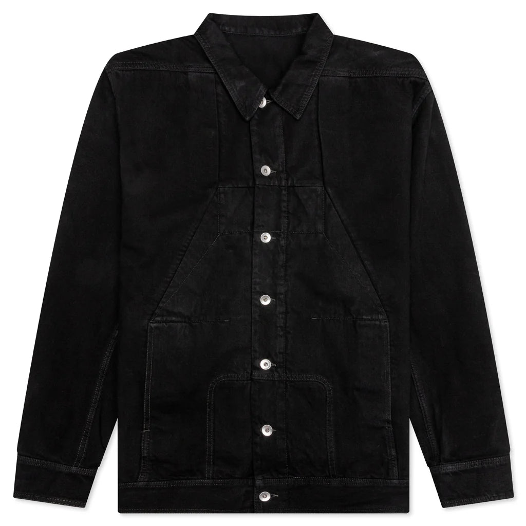 Giacca In Denim Sphinx Jumbo Worker Jacket Black