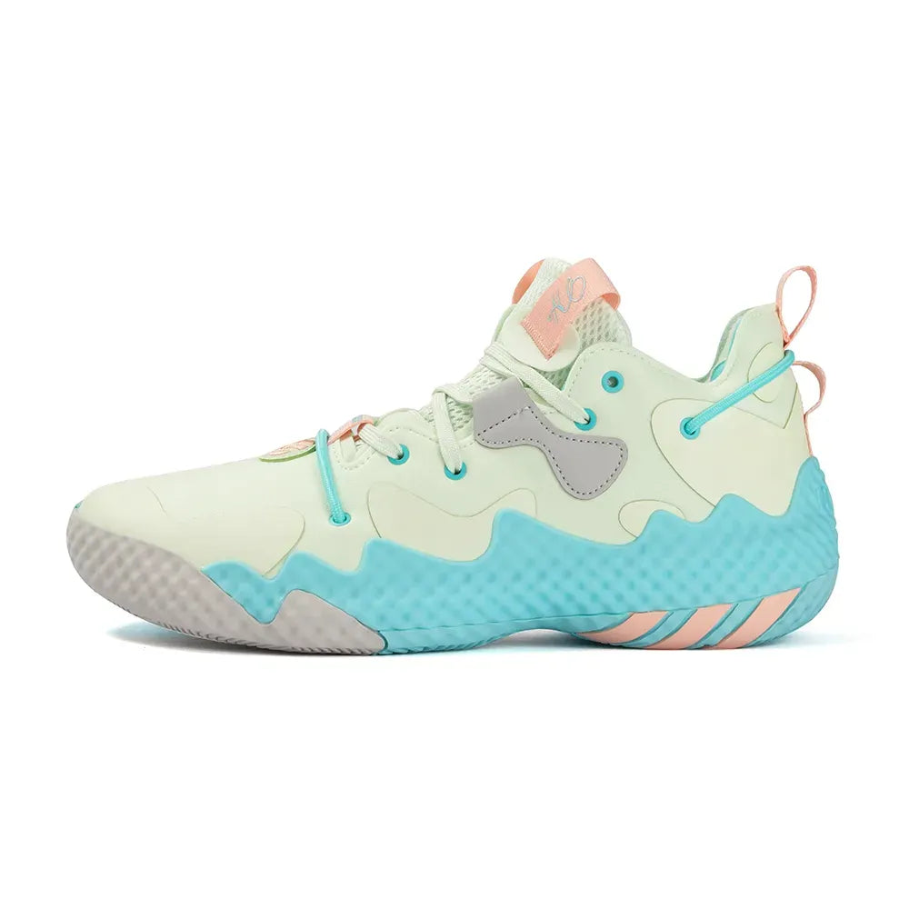 Tênis Adidas Harden Vol 6 Green Mist Pulse Aqua