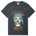 Skeleton Beach Tee Light Vintage Black