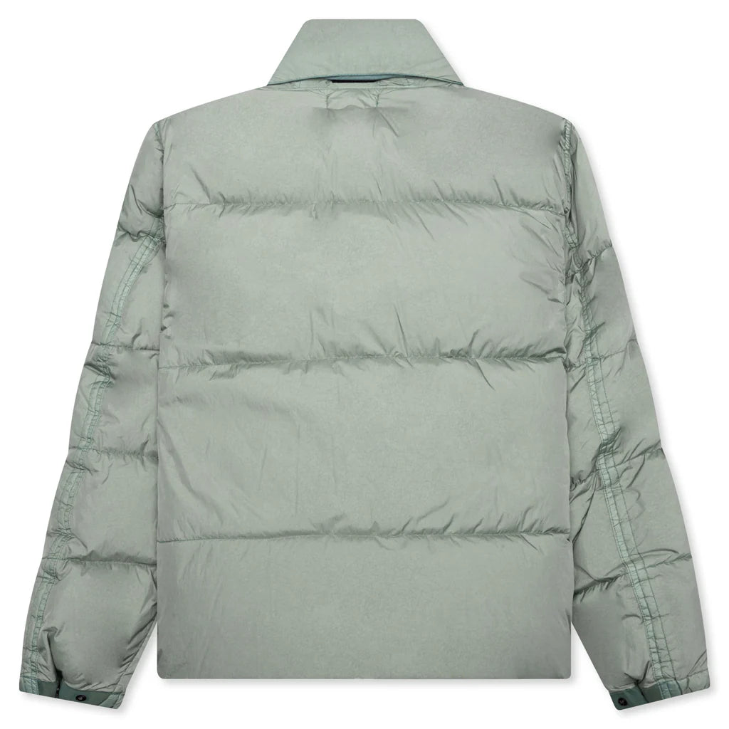 Real Feather Jacket Sage
