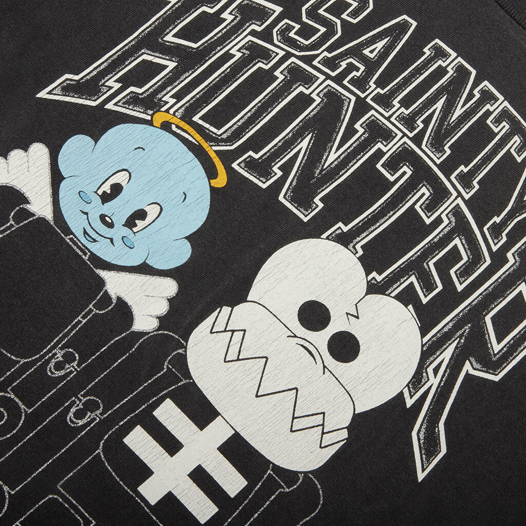 Saint M6 x Bounty Hunter Skull KBaby M S S Tee Black