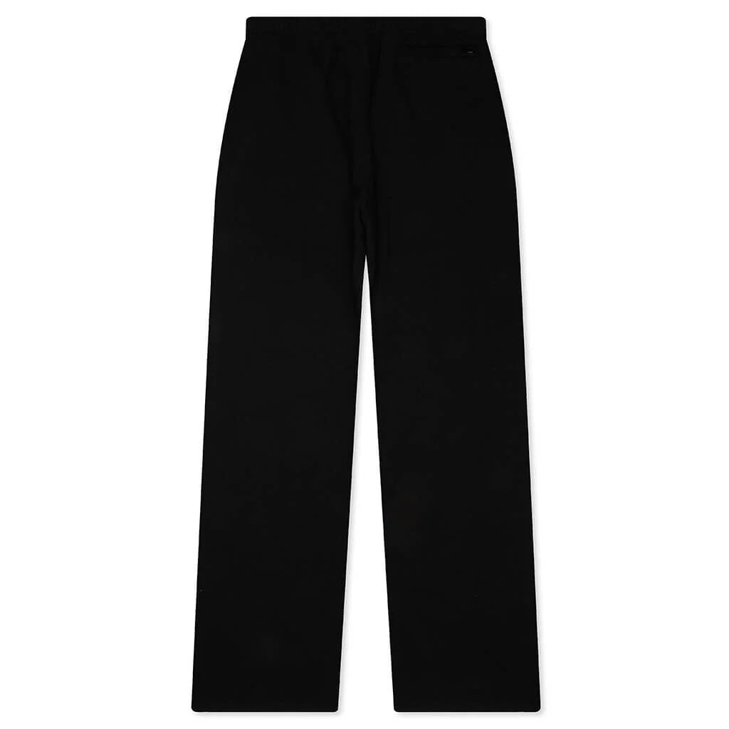 2K Fit Sweatpants Washed Black Off White