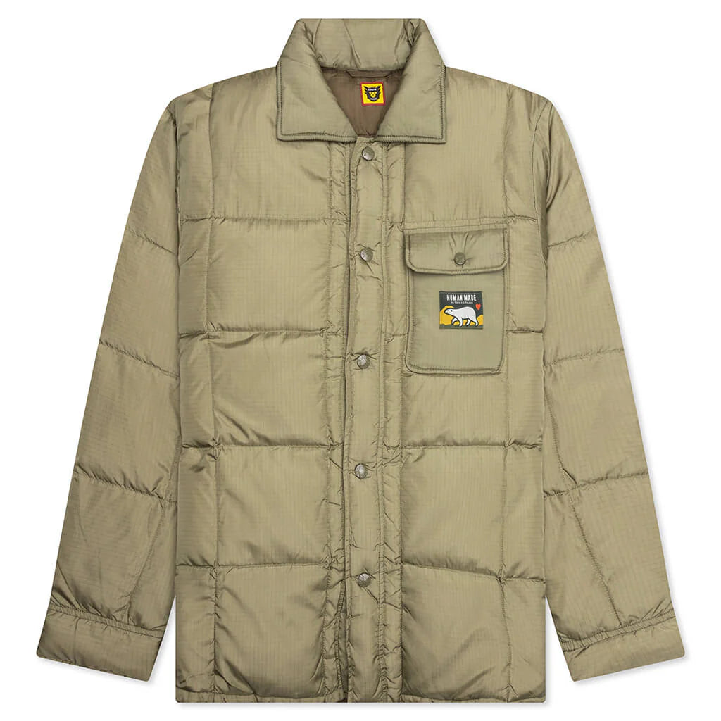 Down Shirt Jacket Olive Drab