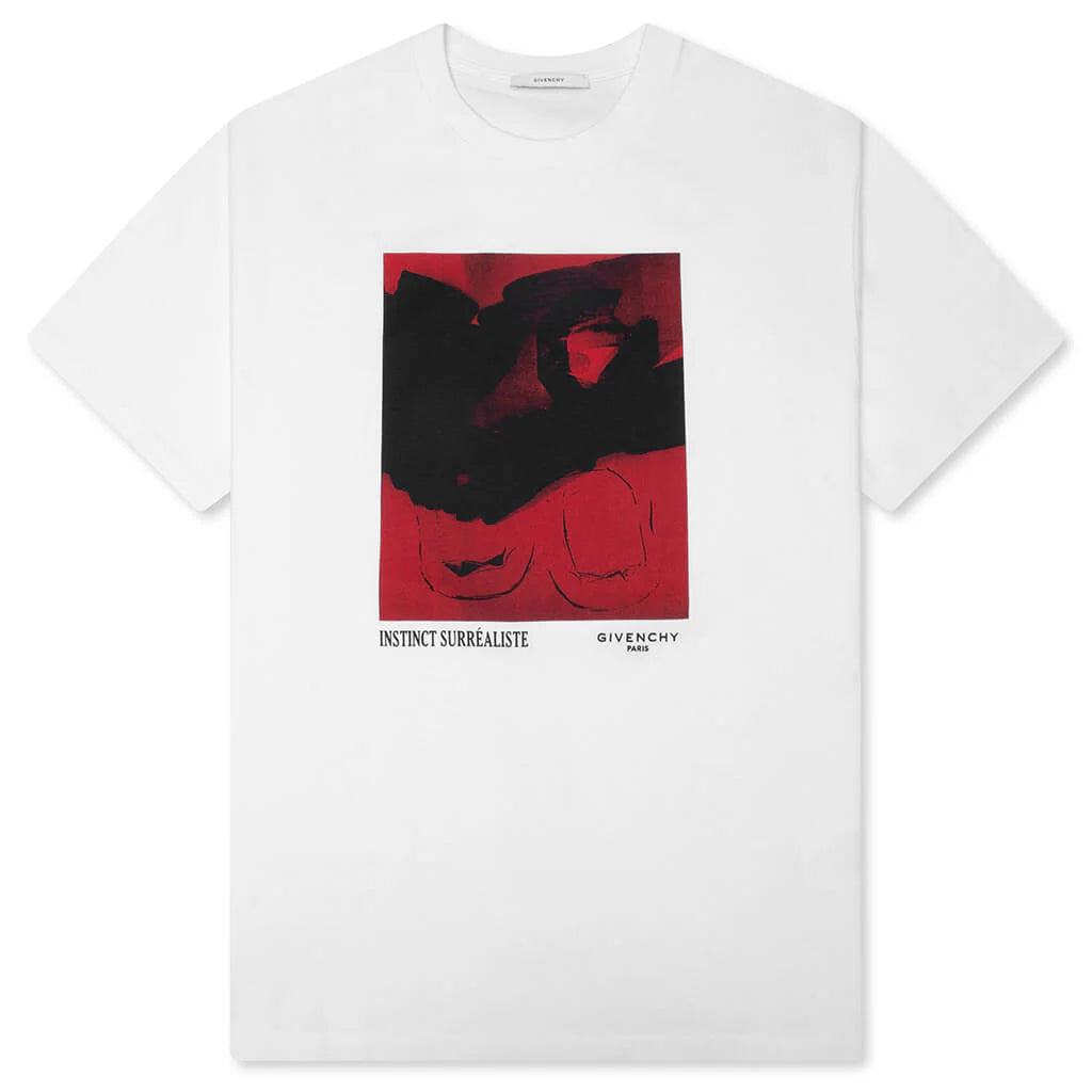 Instinct Surrealiste Paris T Shirt White